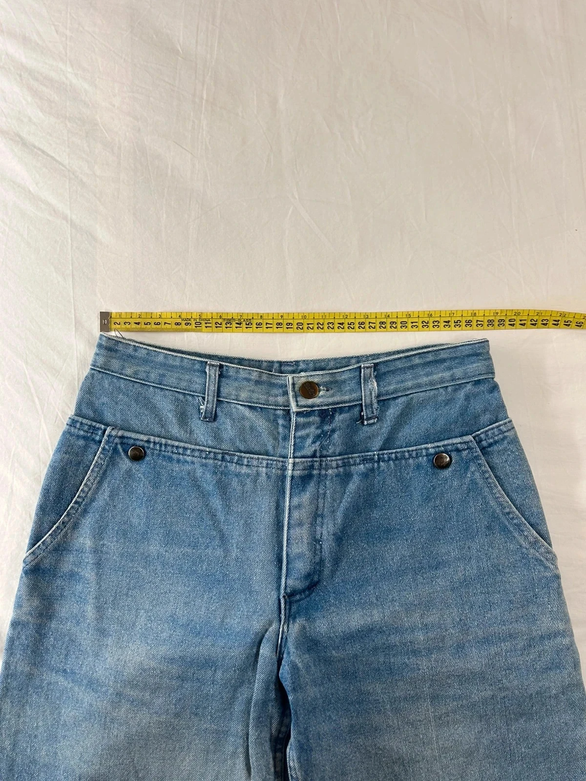 Jean corto azul claro Starter vintage – photo 5